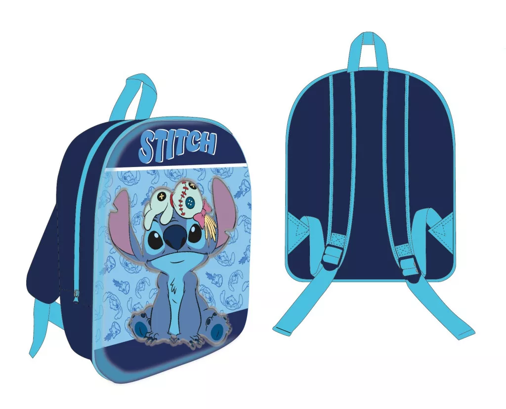 Ruksak 3D LILO A STITCH hračka 30cm