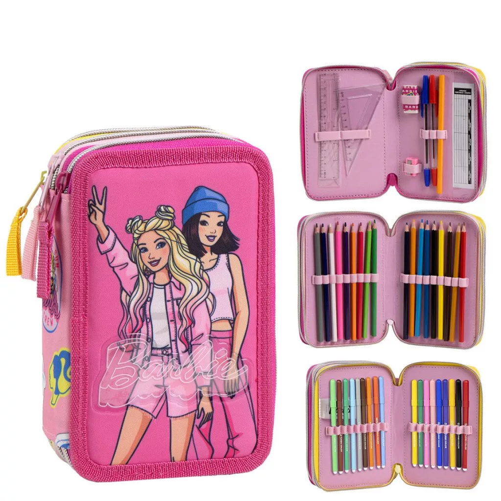 Plnený peračník (3 poschodia) BARBIE
