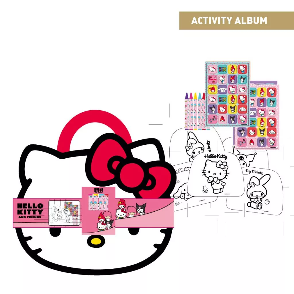 Aktivity album HELLO KITTY