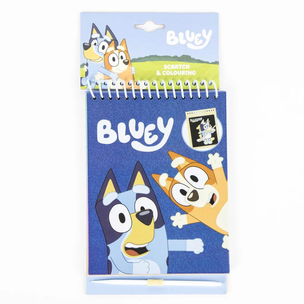 Vyškrabávací notes BLUEY