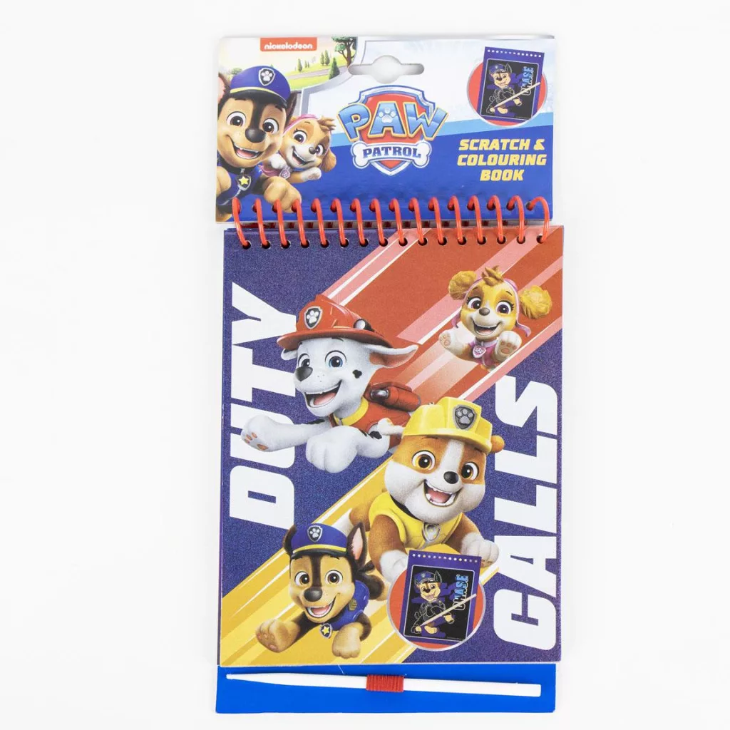 Vyškrabávací notes PAW PATROL