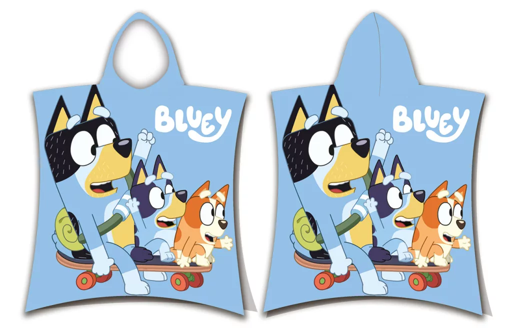 Pončo 50x115 BLUEY skateboard
