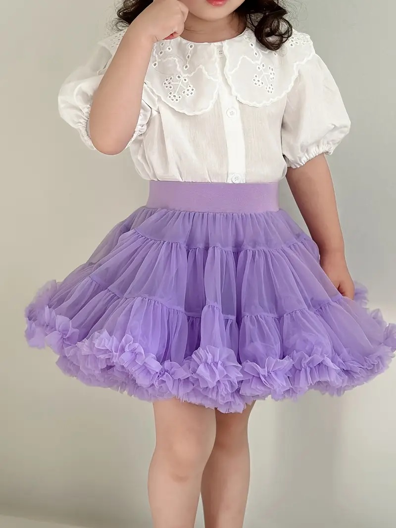 Detská tu tu Dolly sukňa (4-5r.) fialková