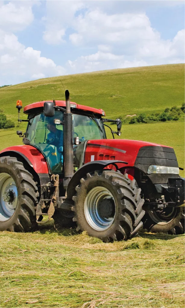 Uterák 30x50 TRAKTOR červený