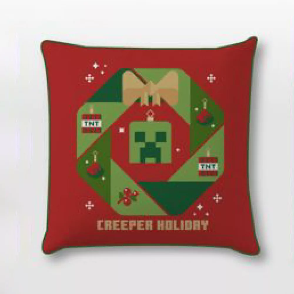 Obliečka na vankúšik 40x40 MINECRAFT venček