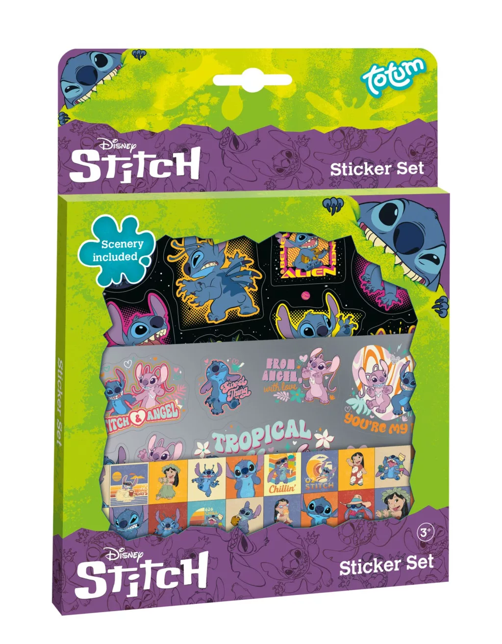 Set nálepiek LILO A STITCH
