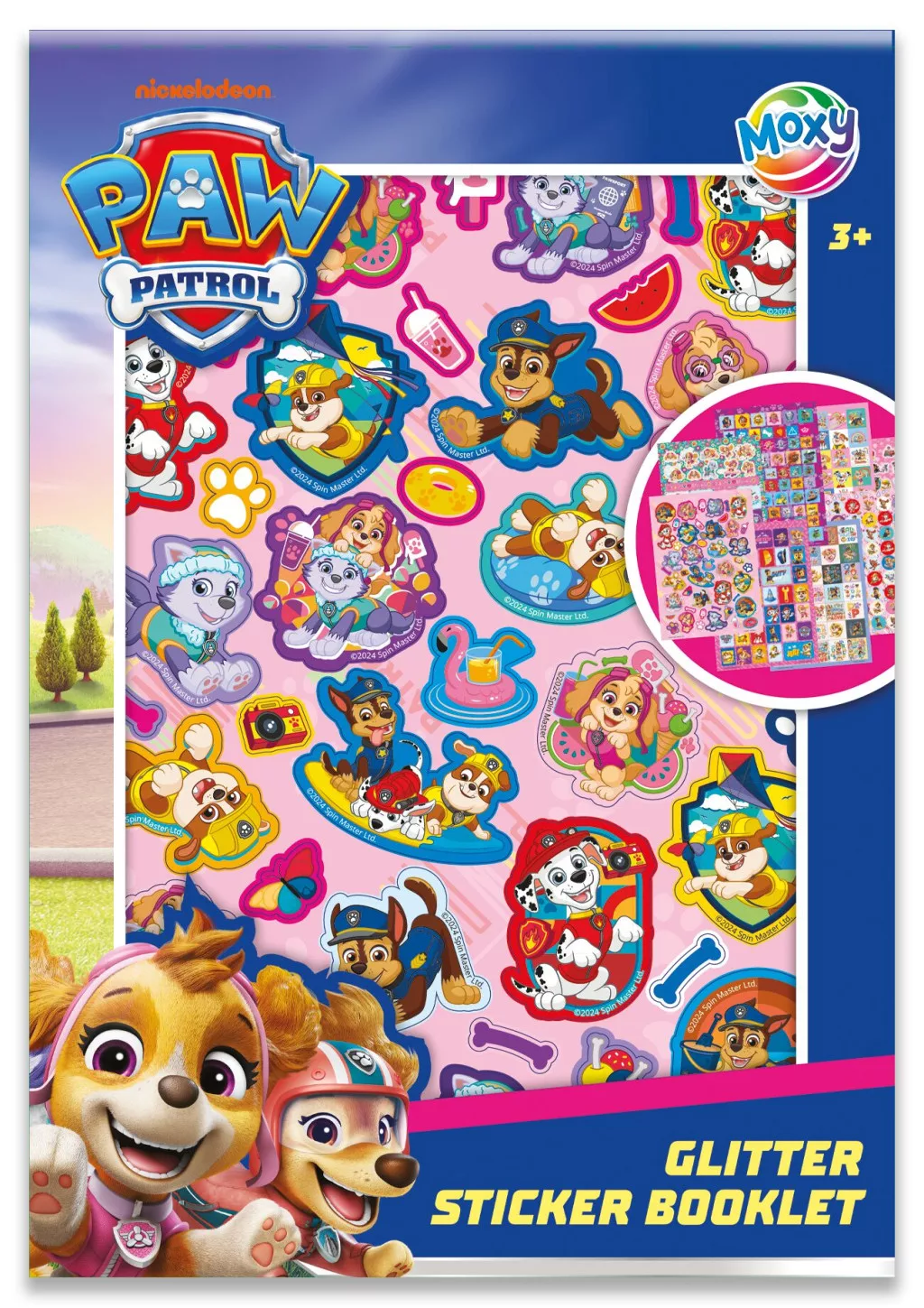 Set trblietavých nálepiek PAW PATROL