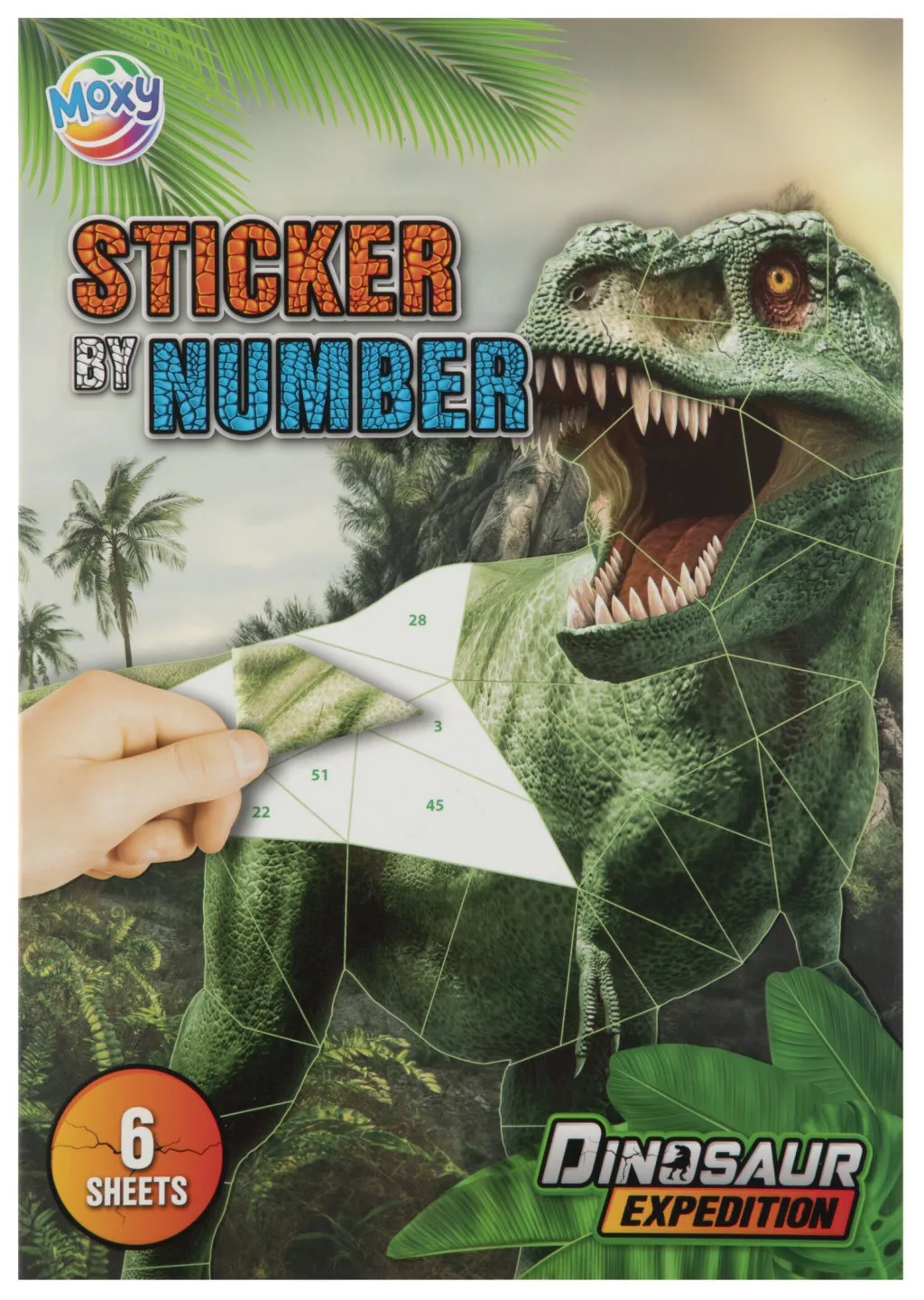 Sada na nalepovanie DINOSAURUS