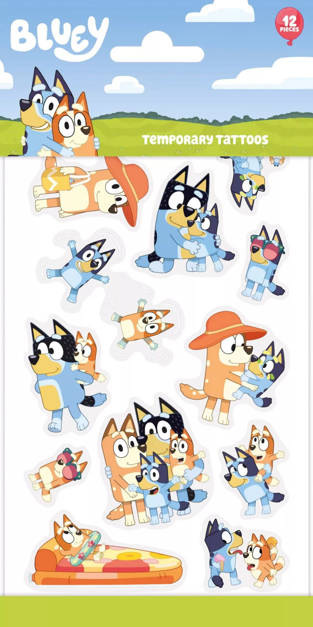 Tetovačky BLUEY