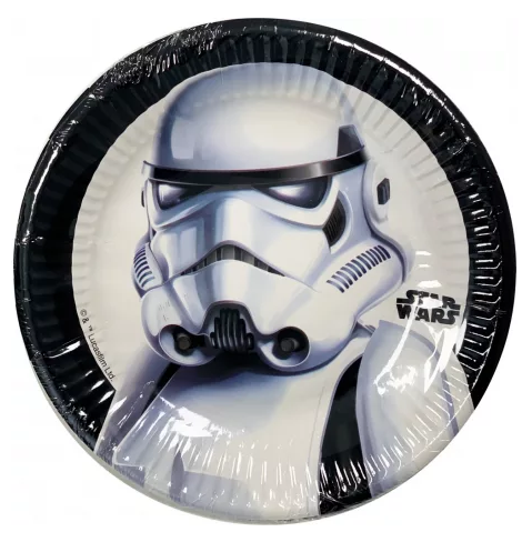 Papierový tanier 19,5cm STAR WARS 01