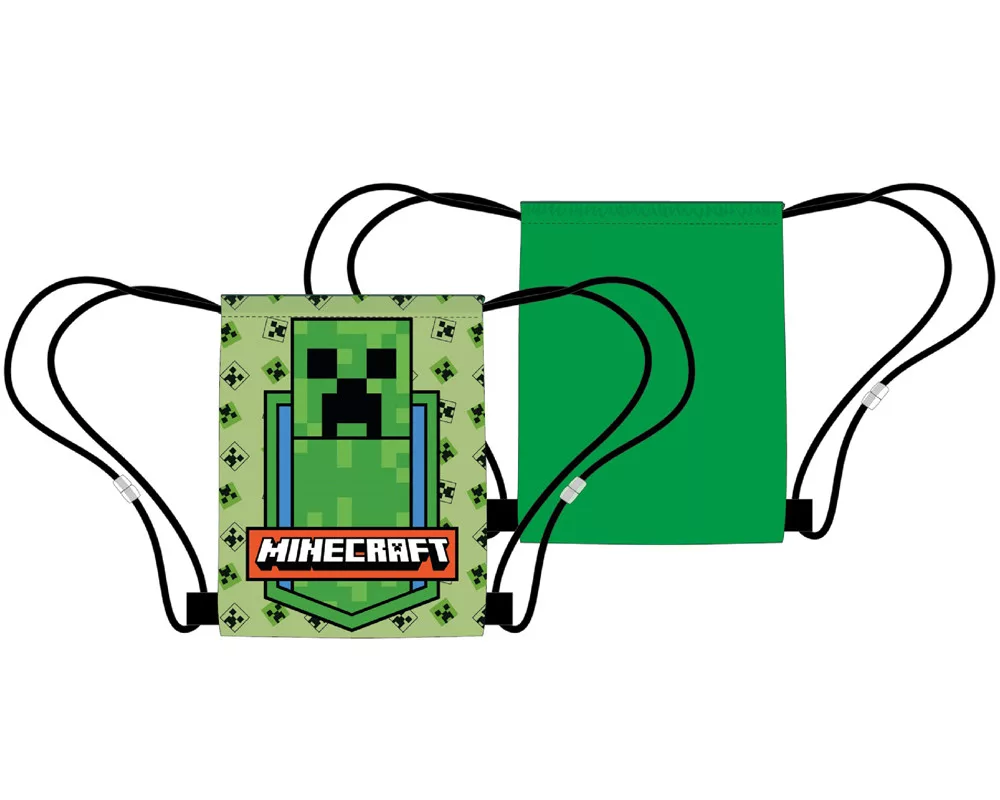 Vrecko na prezúvky MINECRAFT 40cm