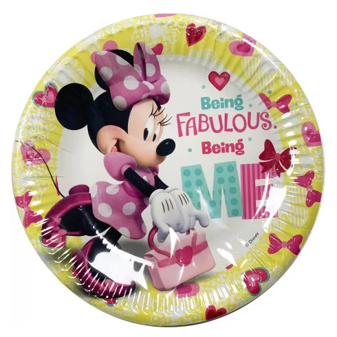 Papierový tanier 19,5cm MINNIE