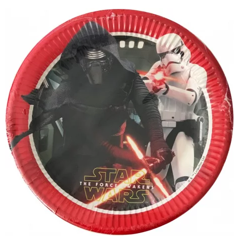 Papierový tanier 23cm STAR WARS 02