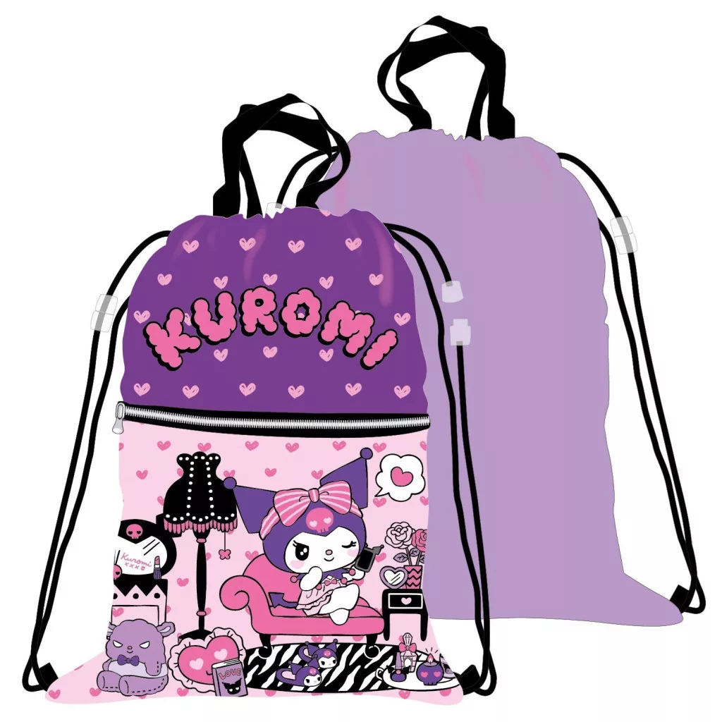 Vrecko na prezúvky KUROMI 45cm
