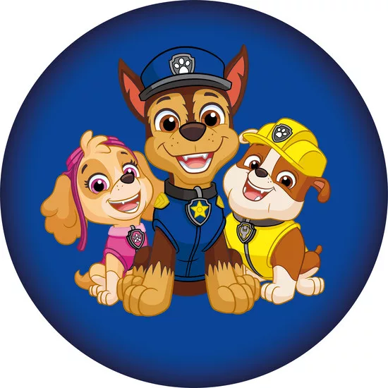 Vankúšik PAW PATROL kruh modrý