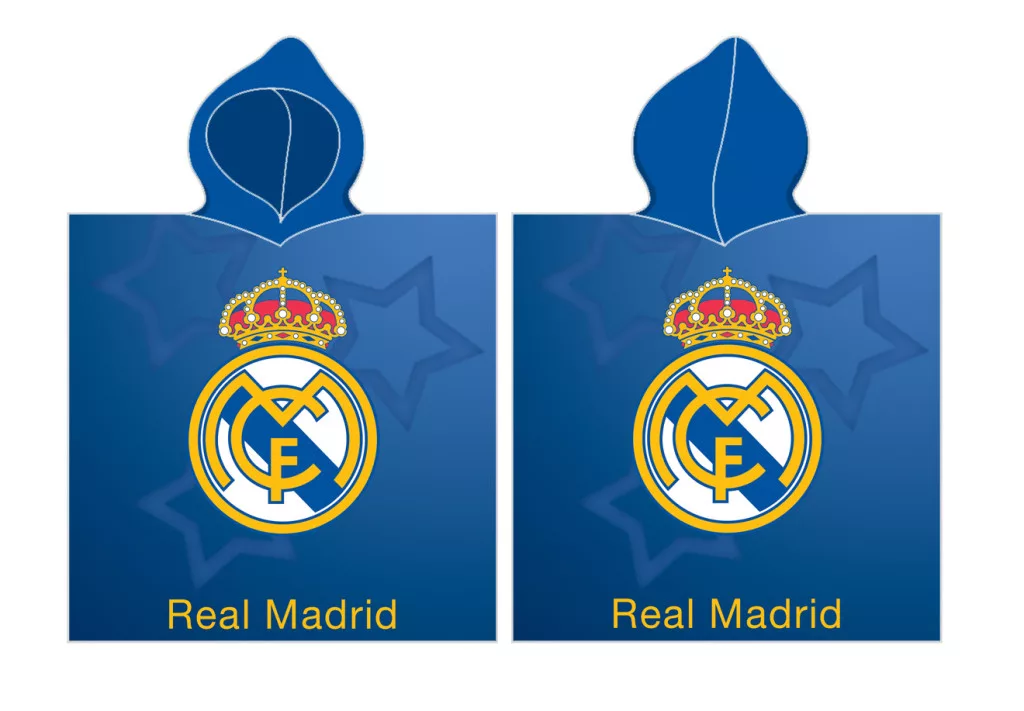 Pončo 55x110 REAL MADRID (rýchloschnúce)
