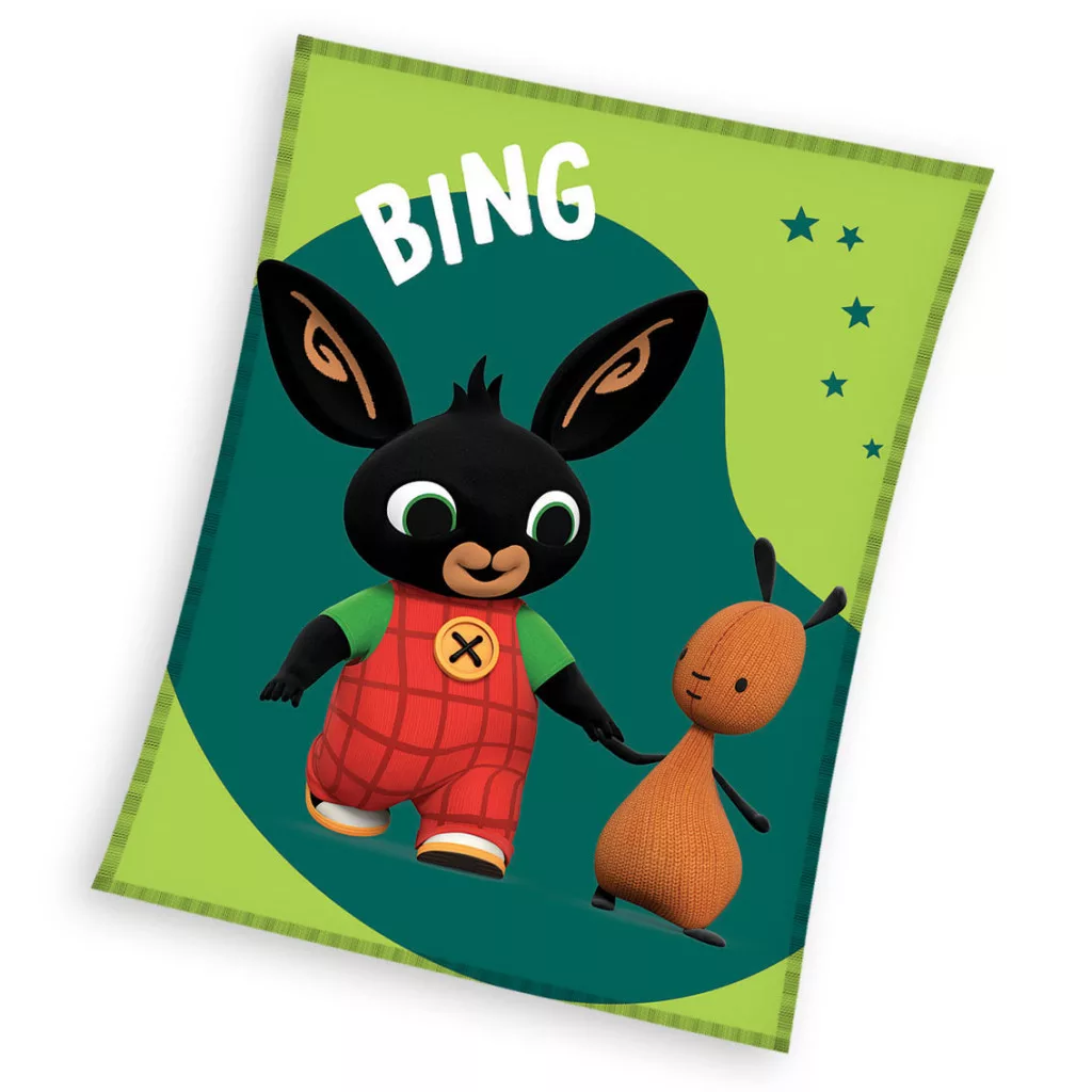 Prehoz - fleecová deka 150x200 BING zelená