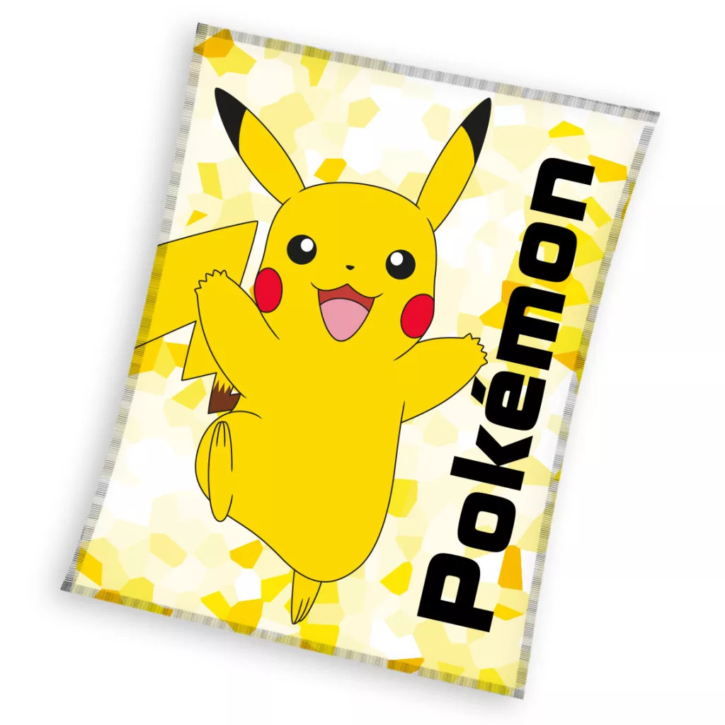 Deka 110x140 POKÉMON žltá