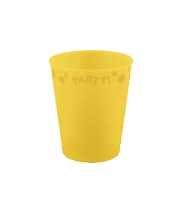 Plastový pohár ŽLTÁ 250ml