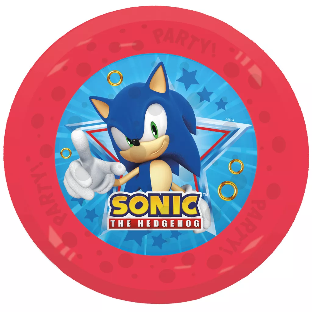 Plytký tanier SONIC 4ks