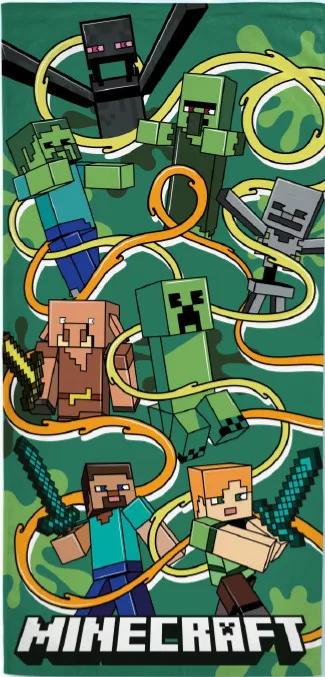 Osuška 70x140 MINECRAFT lano