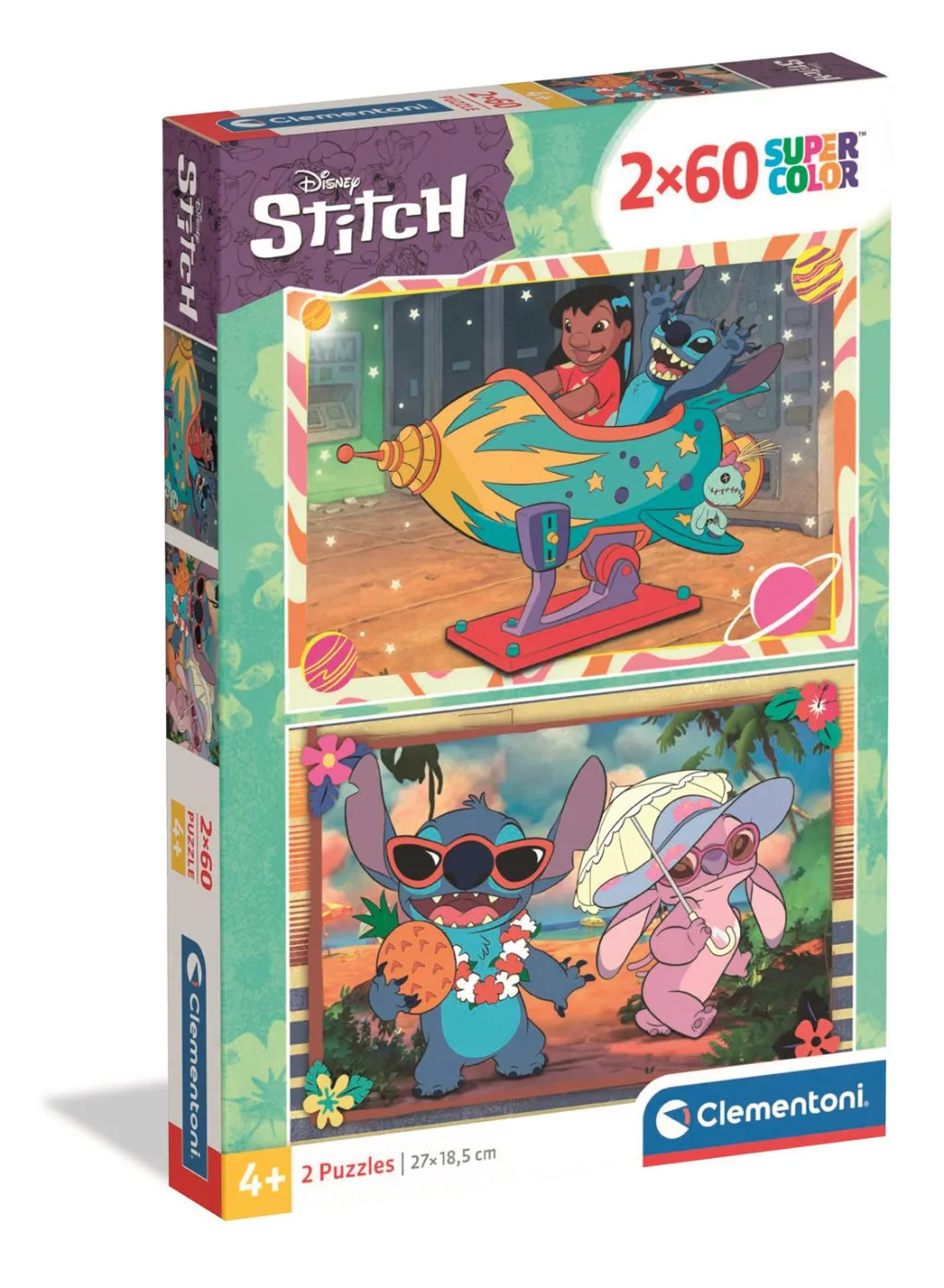 Puzzle 2x60 dielikov LILO A STITCH