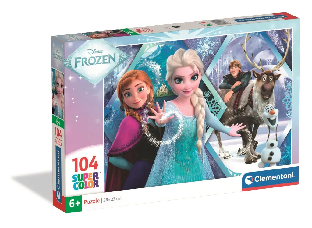 Puzzle 104 dielikov FROZEN kúzlo