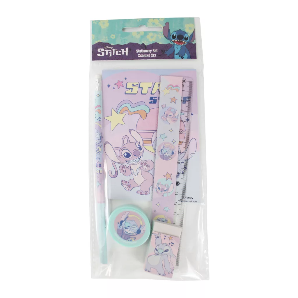 Súprava na písanie (5ks) LILO A STITCH star