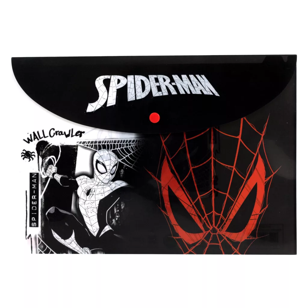 Folder A4 SPIDERMAN čierna