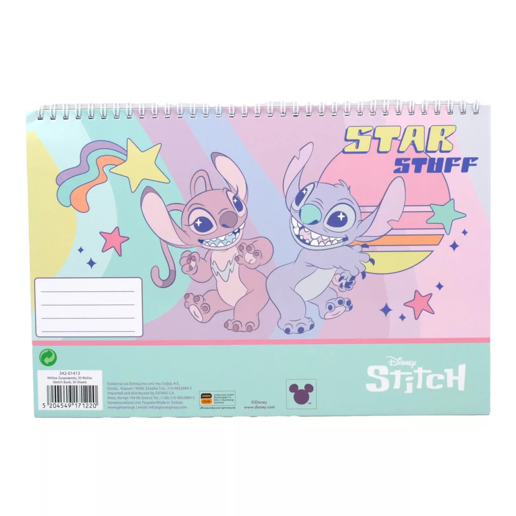 Špirálový skicár LILO A STITCH