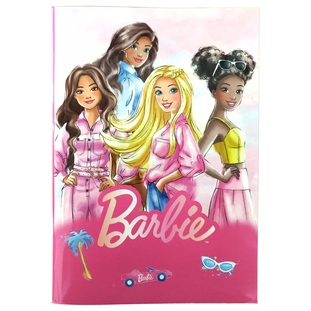Linajkový zošit B5 BARBIE slečny