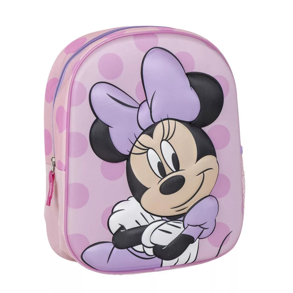 Ruksak 3D MINNIE fialový 31cm