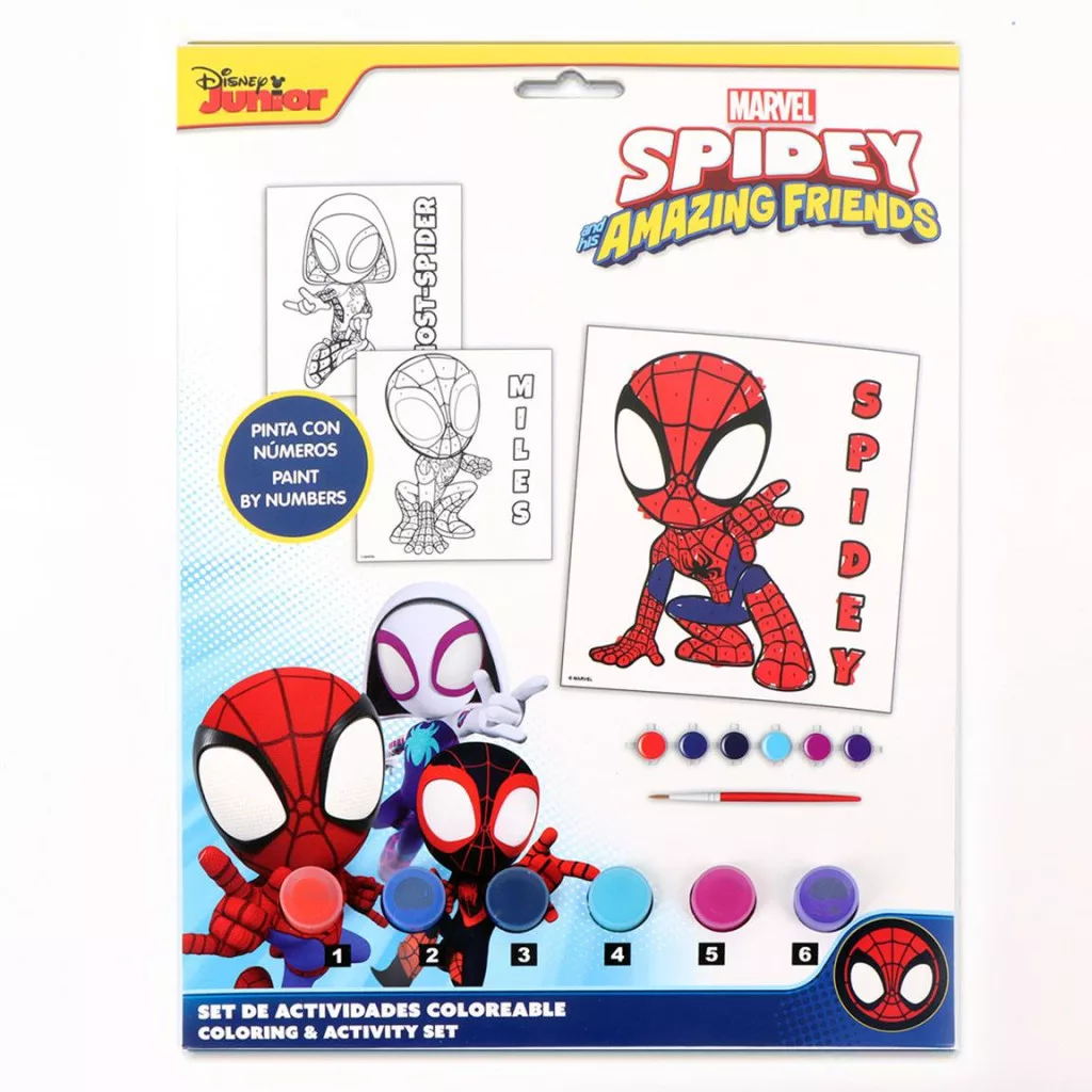 Maľovanie podľa čísel SPIDEY