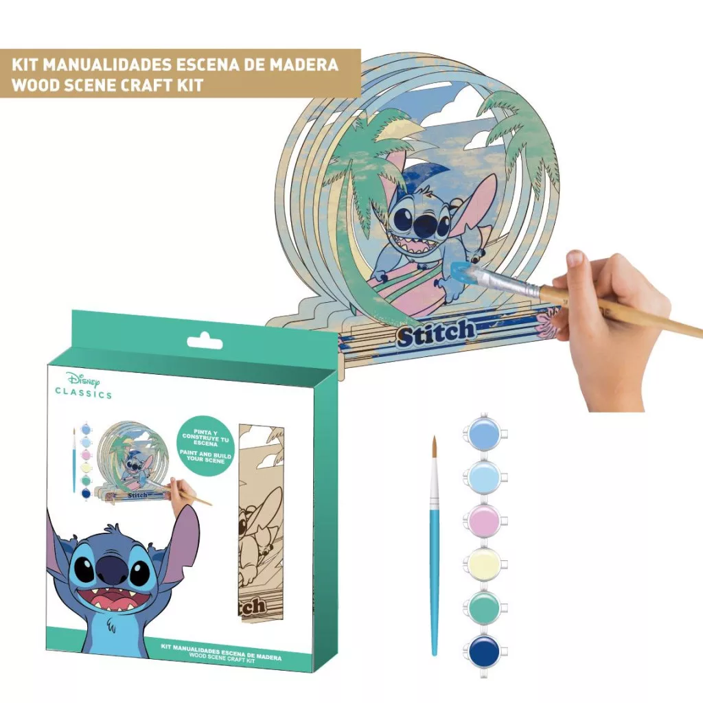 Maľovanie na drevo LILO A STITCH obrázok