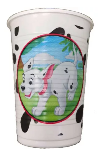 Plastový pohár 200ml 101 DALMATÍNCOV