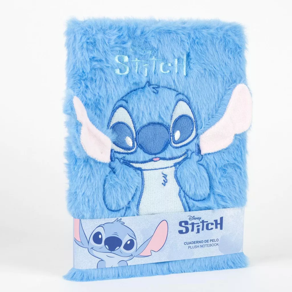 Plyšový notes LILO A STITCH modrý