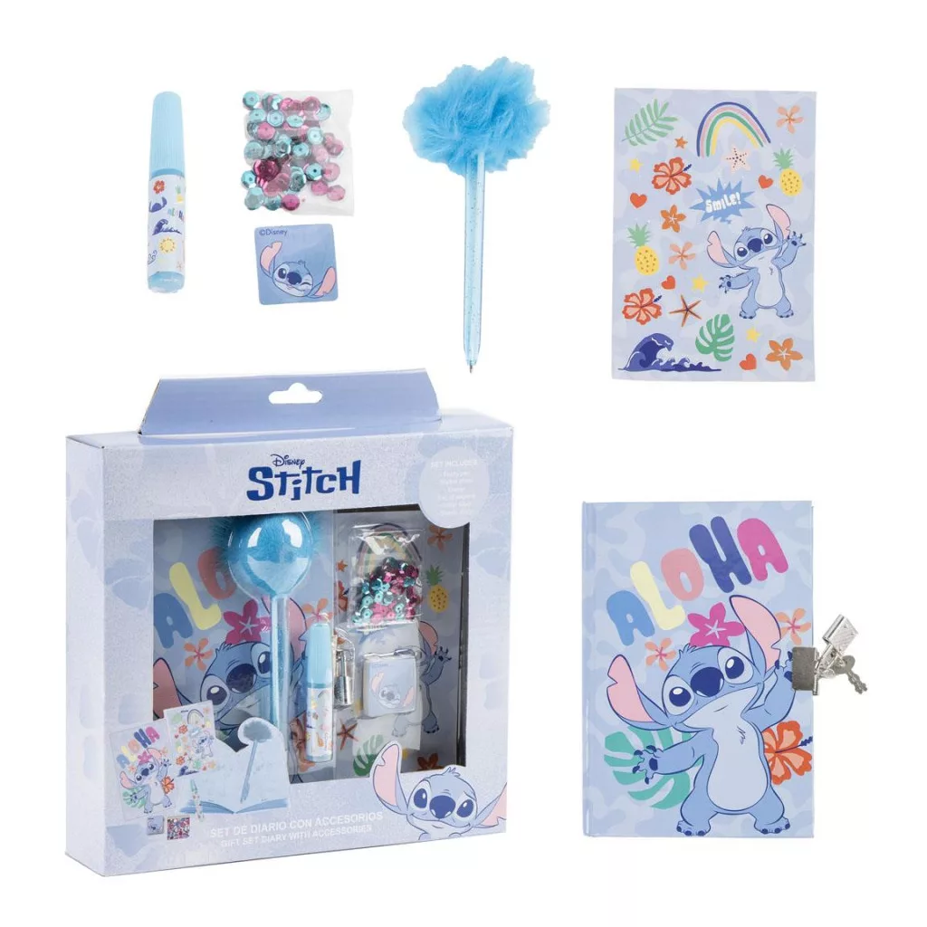 Denníček s príslušenstvom LILO A STITCH