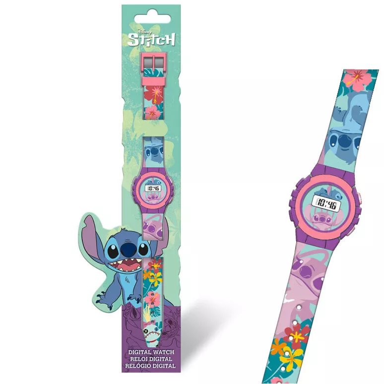 Digitálne hodinky LILO A STITCH tropical