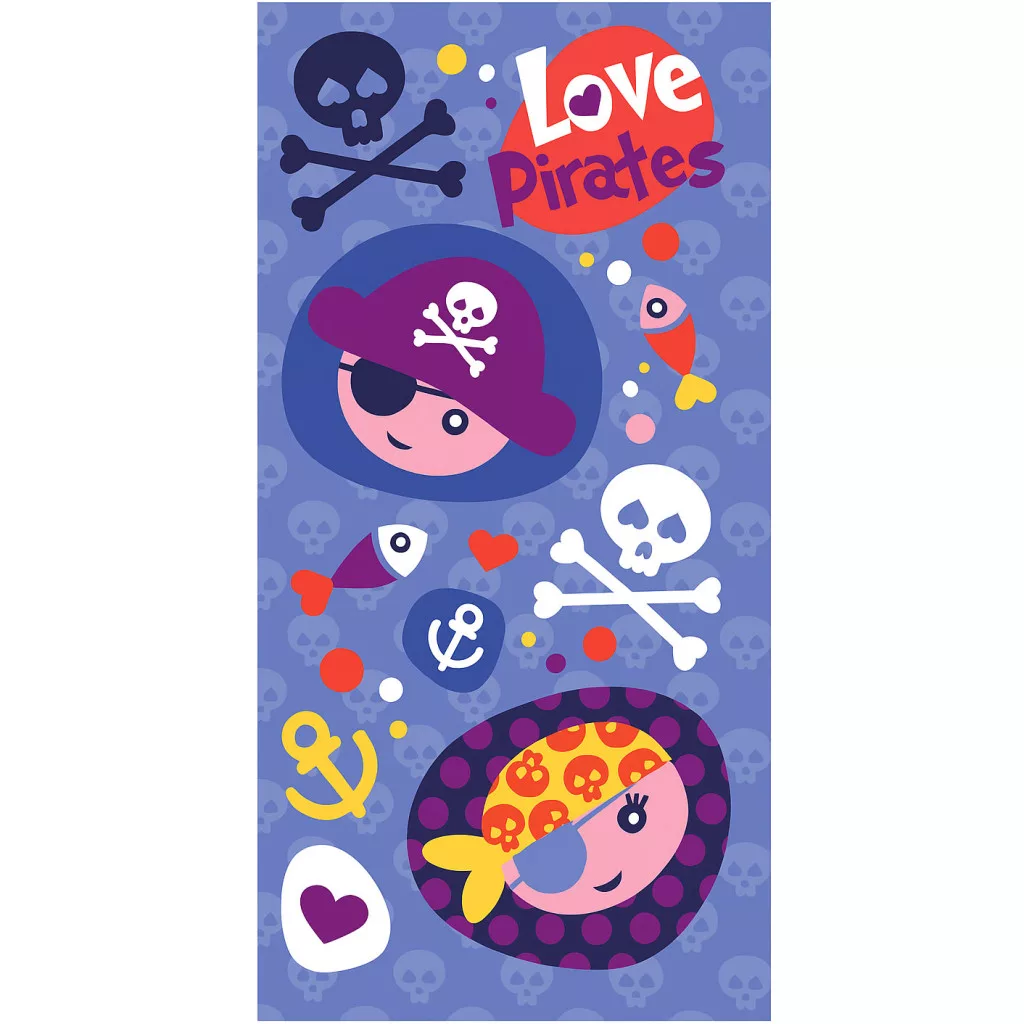Osuška 70x140 PIRÁT love
