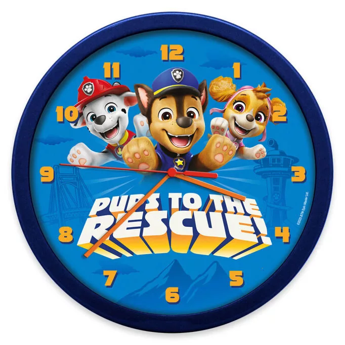 Nástenné hodiny PAW PATROL pups