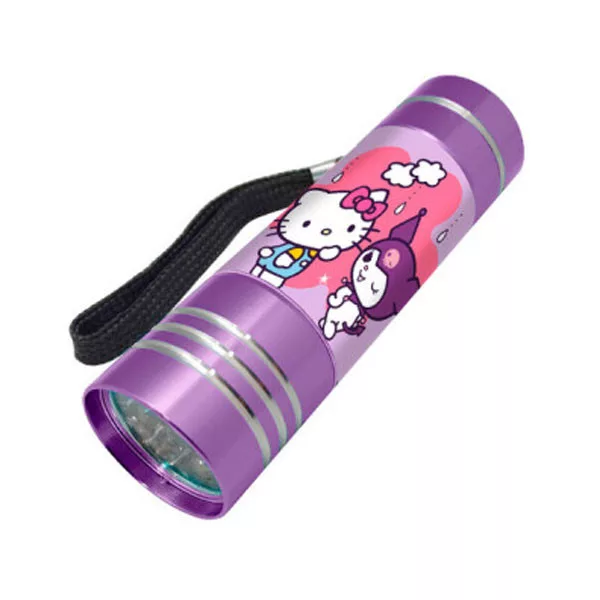 LED svietidlo HELLO KITTY fialové