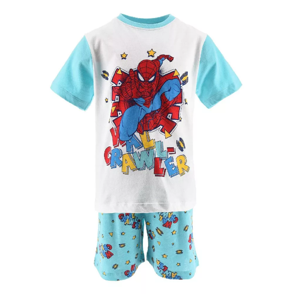 Krátke pyžamo SPIDERMAN wall - 4r.