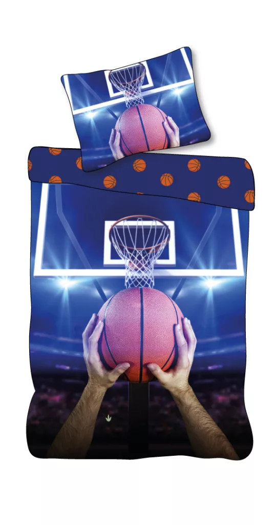 Obliečky 140x200 BASKETBAL lopta