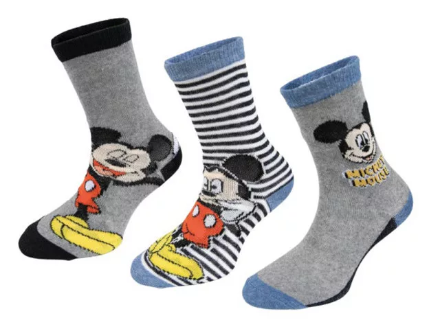 Ponožky 3ks MICKEY - 23/26