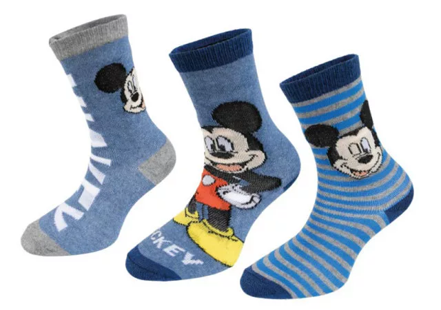 Ponožky 3ks MICKEY - 27/30