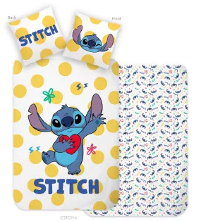 Obliečky do postieľky 100x135 LILO A STITCH guličky