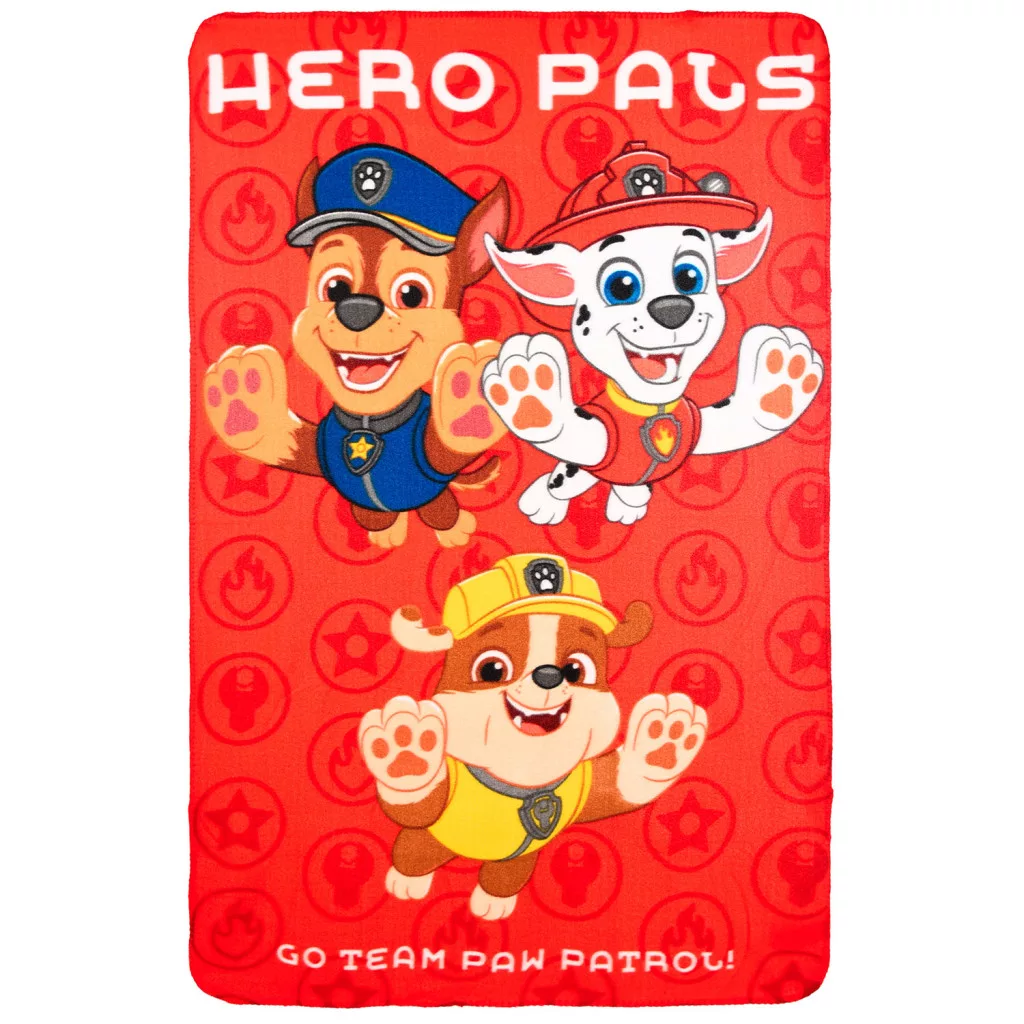 Deka 100x150 PAW PATROL červená