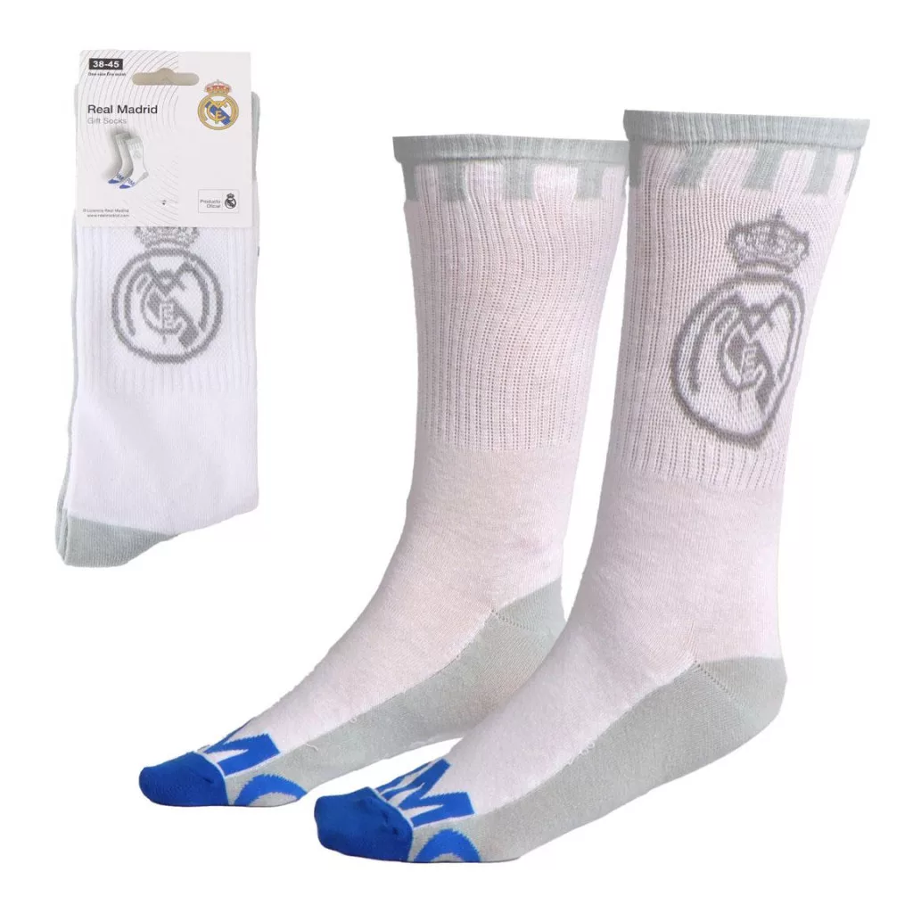 Vysoké ponožky REAL MADRID biele - 38/45