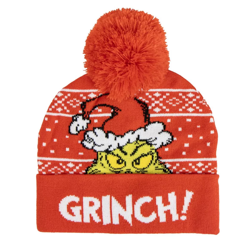 Čiapka GRINCH red