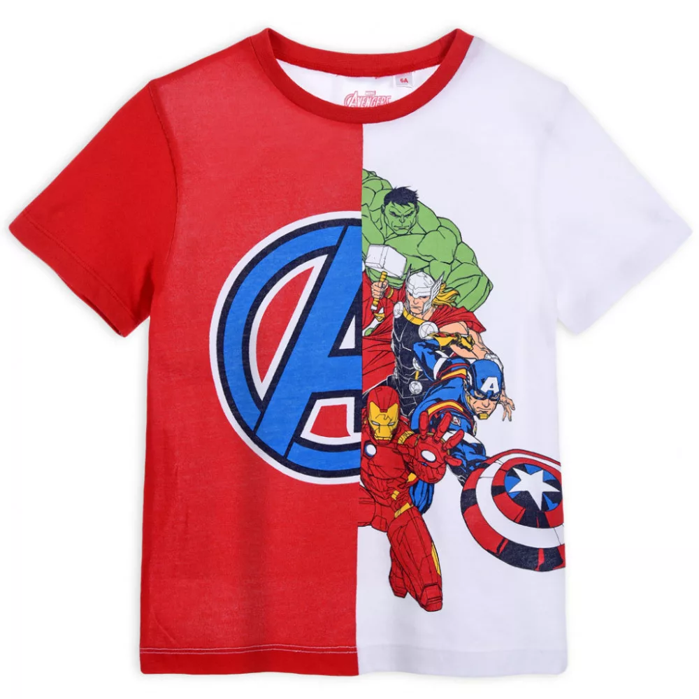 Tričko s krátkym rukávom AVENGERS team red - 4r.